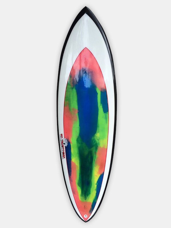 Custom Single Fin Surfboard Bali Elevation Surf Board