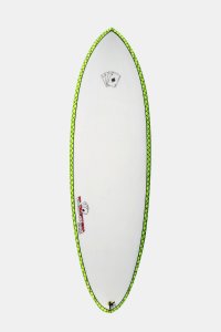 Hybrid One common type of hybrid surfboarddesign combines the high performance of a shortboard with the extra width  A hybrid is a good board to ride if you want a little extra something to help in less than perfect conditions Elevation Surf Board